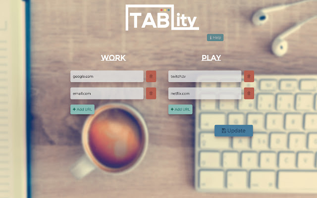 TABity Start quicker  from Chrome web store to be run with OffiDocs Chromium online