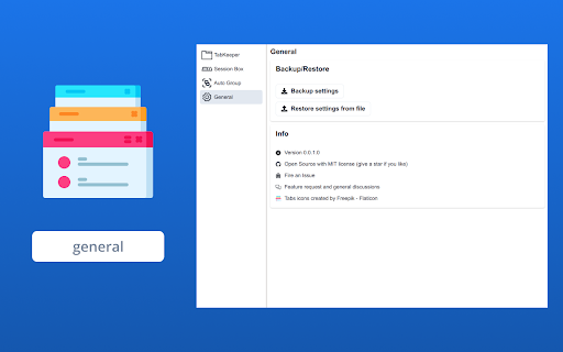 TabKeeper Manages Tabs and Tab Groups  from Chrome web store to be run with OffiDocs Chromium online