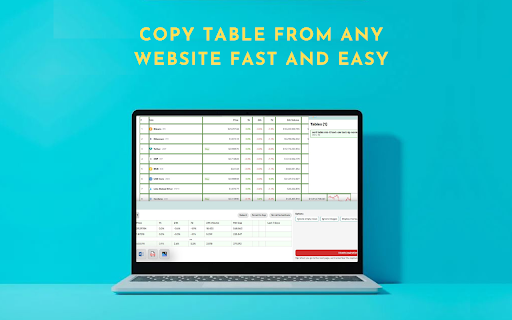 Table as CSV Table Capture  from Chrome web store to be run with OffiDocs Chromium online