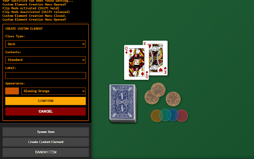TableTop Cybermancer  from Chrome web store to be run with OffiDocs Chromium online