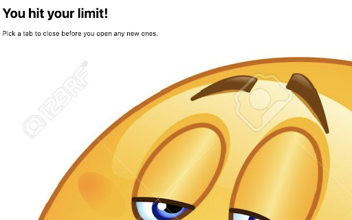 Tab Limiter  from Chrome web store to be run with OffiDocs Chromium online