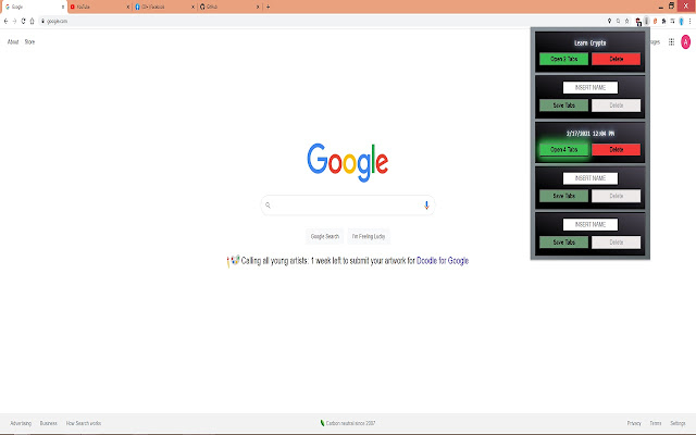 Tab Locker  from Chrome web store to be run with OffiDocs Chromium online