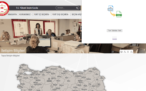 Tablo Excel  from Chrome web store to be run with OffiDocs Chromium online