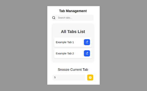 Tab Management Extension  from Chrome web store to be run with OffiDocs Chromium online