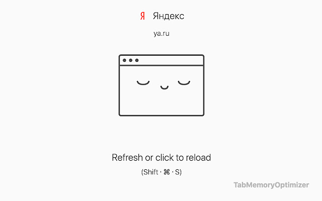 TabMemoryOptimizer  from Chrome web store to be run with OffiDocs Chromium online