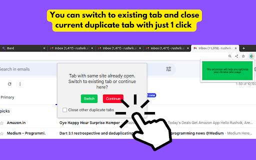TabMergeX  from Chrome web store to be run with OffiDocs Chromium online