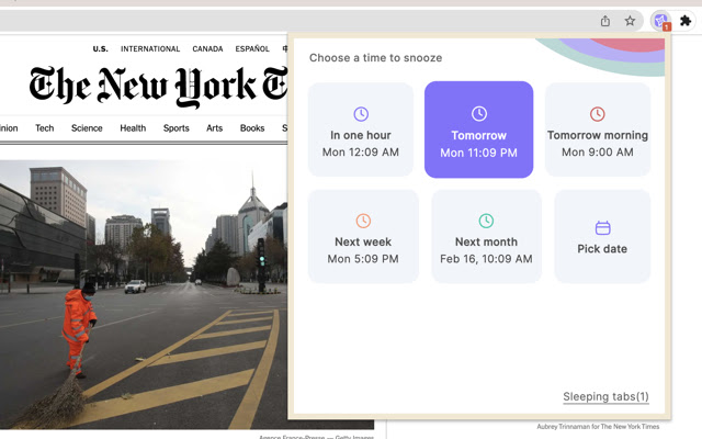 Tab Ninja  from Chrome web store to be run with OffiDocs Chromium online