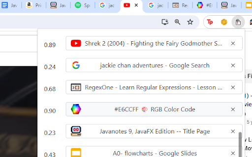 Taboholic  from Chrome web store to be run with OffiDocs Chromium online