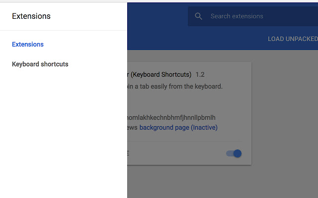 Tab Pinner (Keyboard Shortcuts)  from Chrome web store to be run with OffiDocs Chromium online
