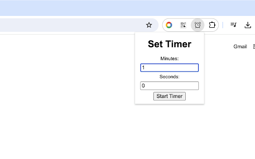 Tab Reminder  from Chrome web store to be run with OffiDocs Chromium online