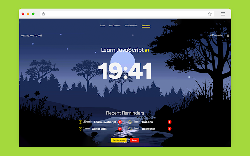 Tabre: Nepali Calendar New Tab  from Chrome web store to be run with OffiDocs Chromium online
