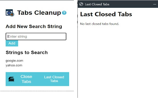 Tab Search Cleanup from Chrome web store to be run with OffiDocs Chromium online Tab Search Cleanup from Chrome web store to be run with OffiDocs Chromium online