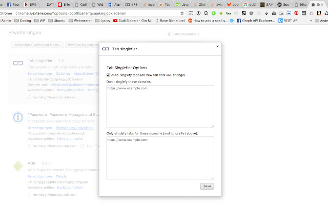 Tab singlefi3r  from Chrome web store to be run with OffiDocs Chromium online