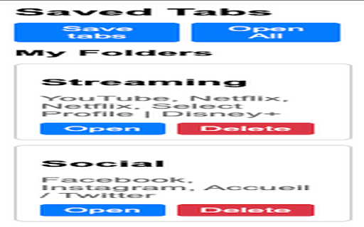 Tabs Saver from Chrome web store to be run with OffiDocs Chromium online Tabs Saver from Chrome web store to be run with OffiDocs Chromium online