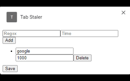 Tab Staler  from Chrome web store to be run with OffiDocs Chromium online