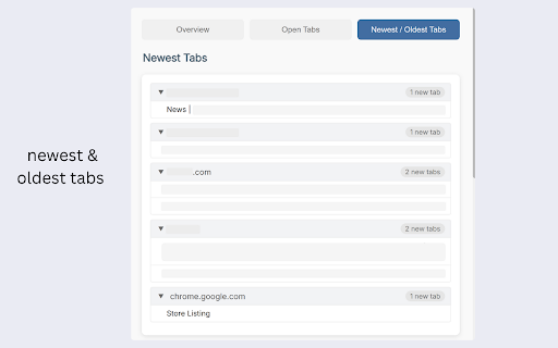 Tabs Viewer  from Chrome web store to be run with OffiDocs Chromium online