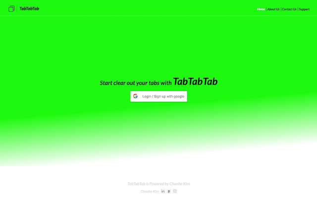 TabTabTab Ext  from Chrome web store to be run with OffiDocs Chromium online