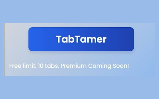 tabTamer  from Chrome web store to be run with OffiDocs Chromium online