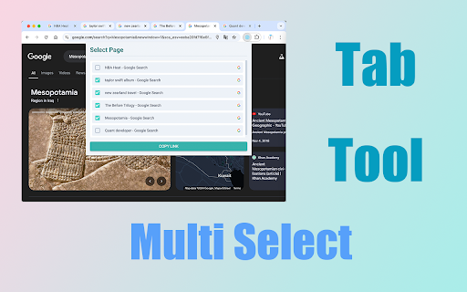 Tab Tool  from Chrome web store to be run with OffiDocs Chromium online
