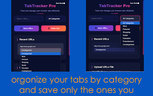 TabTracker Pro  from Chrome web store to be run with OffiDocs Chromium online