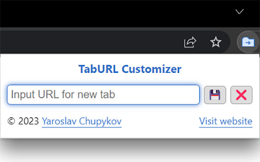 TabURL Customizer  from Chrome web store to be run with OffiDocs Chromium online