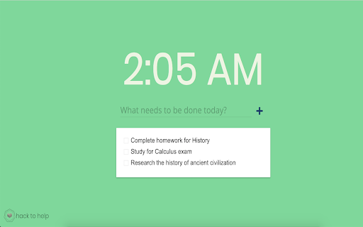 Tackle | Todo List  from Chrome web store to be run with OffiDocs Chromium online