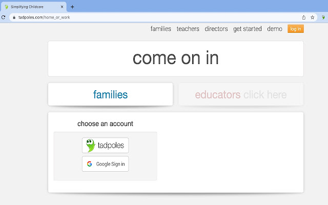 Tadpoles wiz  from Chrome web store to be run with OffiDocs Chromium online