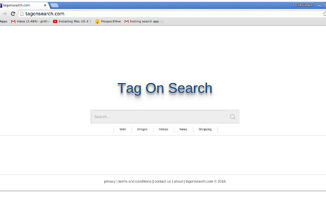 Tagonsearch  from Chrome web store to be run with OffiDocs Chromium online