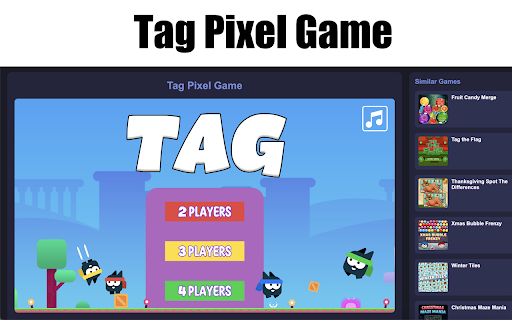 Tag Pixel Game  from Chrome web store to be run with OffiDocs Chromium online