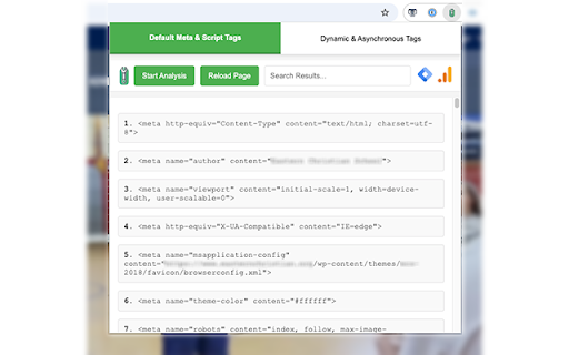 Tag Toolkit  from Chrome web store to be run with OffiDocs Chromium online