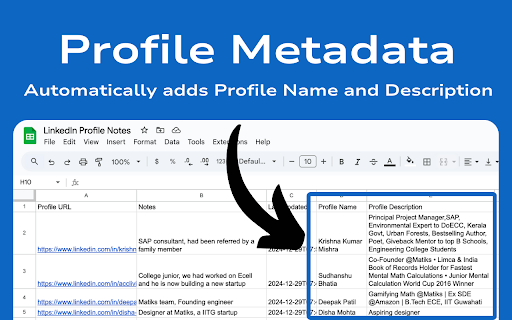 Take notes on Linkedin  from Chrome web store to be run with OffiDocs Chromium online