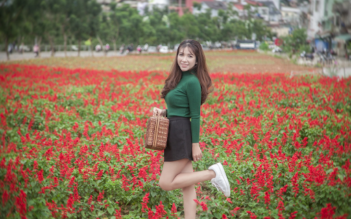 Take photos in the flower garden  from Chrome web store to be run with OffiDocs Chromium online