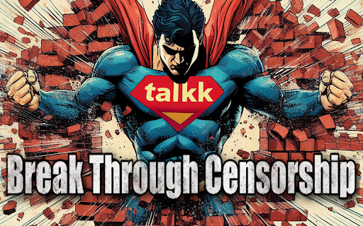 Talkk from Chrome web store to be run with OffiDocs Chromium online Talkk from Chrome web store to be run with OffiDocs Chromium online