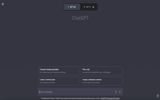 TalkToGPT  from Chrome web store to be run with OffiDocs Chromium online