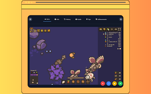 Taming.io Unblocked Game  from Chrome web store to be run with OffiDocs Chromium online
