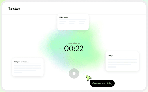 Tandem Health  from Chrome web store to be run with OffiDocs Chromium online