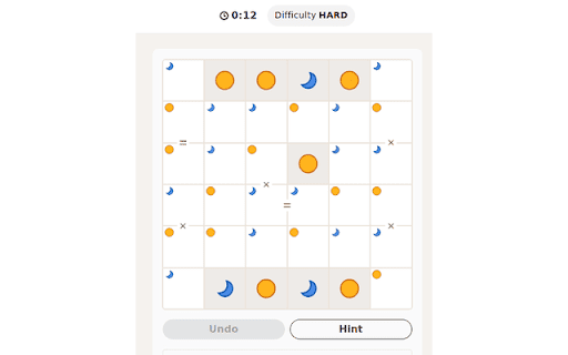 Tango Solver  from Chrome web store to be run with OffiDocs Chromium online