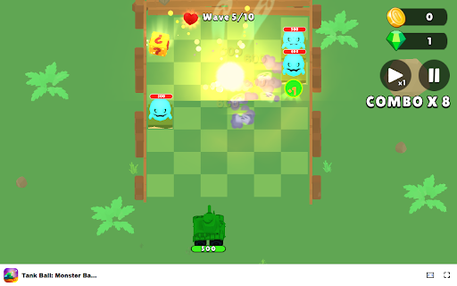 Tank Ball: Monster Battle Can you steer your tank to victory?  from Chrome web store to be run with OffiDocs Chromium online