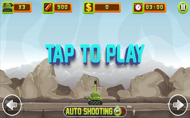Tank Defender Game for Chrome™  from Chrome web store to be run with OffiDocs Chromium online