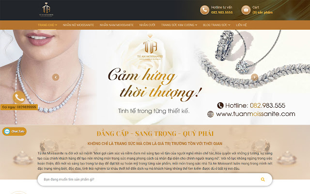 Tú An Moissanite  from Chrome web store to be run with OffiDocs Chromium online