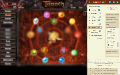 Tanoth Bot Tanothbot  from Chrome web store to be run with OffiDocs Chromium online