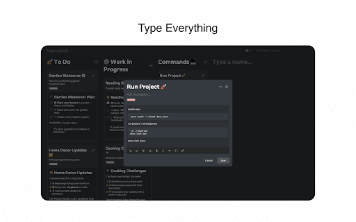 tapmytab  from Chrome web store to be run with OffiDocs Chromium online