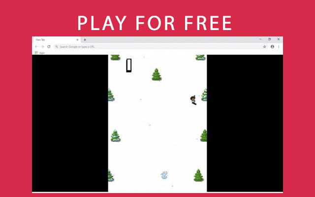Tap Skier Game for Chrome  from Chrome web store to be run with OffiDocs Chromium online