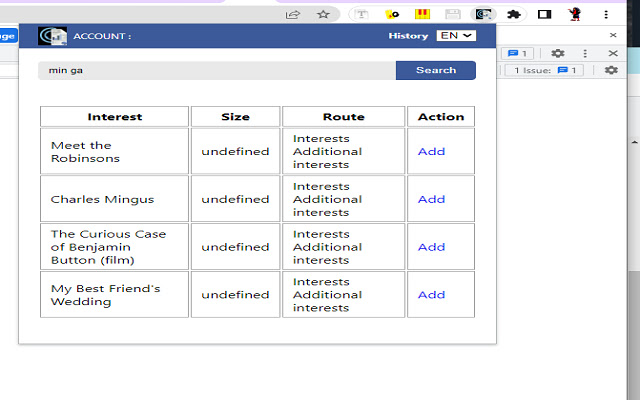 TARGETFB find your customer  from Chrome web store to be run with OffiDocs Chromium online