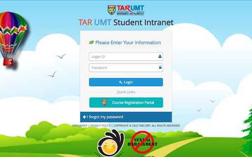 TARUMT Intranet Beautifier  from Chrome web store to be run with OffiDocs Chromium online