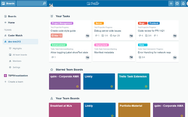 Taskllo Tasks for Trello  from Chrome web store to be run with OffiDocs Chromium online
