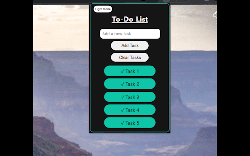 TaskTide  from Chrome web store to be run with OffiDocs Chromium online