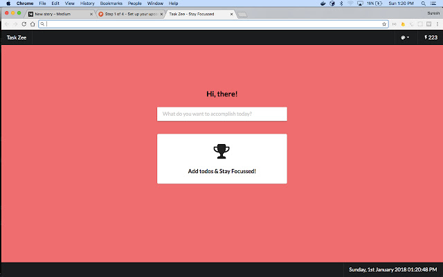 Task Zee Todo List Manager  from Chrome web store to be run with OffiDocs Chromium online