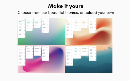 Tatask  from Chrome web store to be run with OffiDocs Chromium online