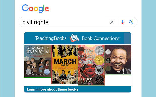 يتم تشغيل اتصالات الكتب الخاصة بـ TeachingBooks من متجر Chrome الإلكتروني مع OffiDocs Chromium عبر الإنترنت